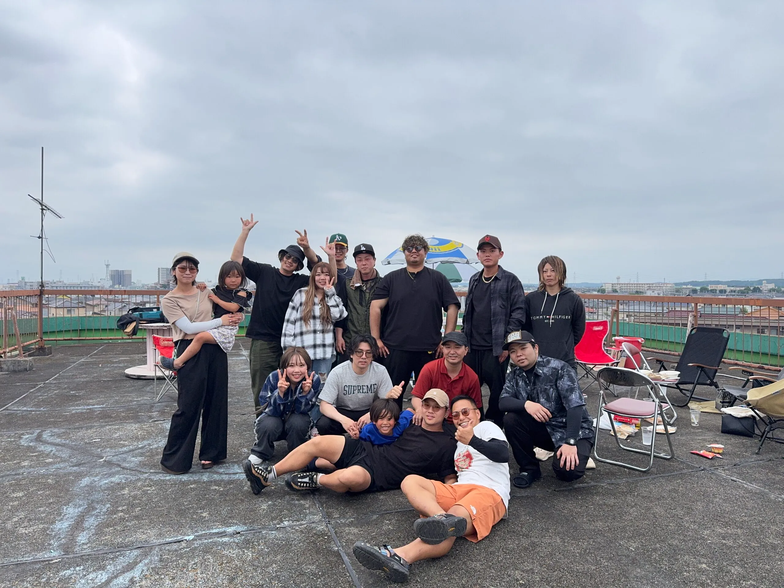 株式会社FFJ2025年夏の社内イベント「夏の合同BBQ大会」の様子